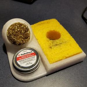 Soldering Iron Tip Cleaner / with Tip Tinner