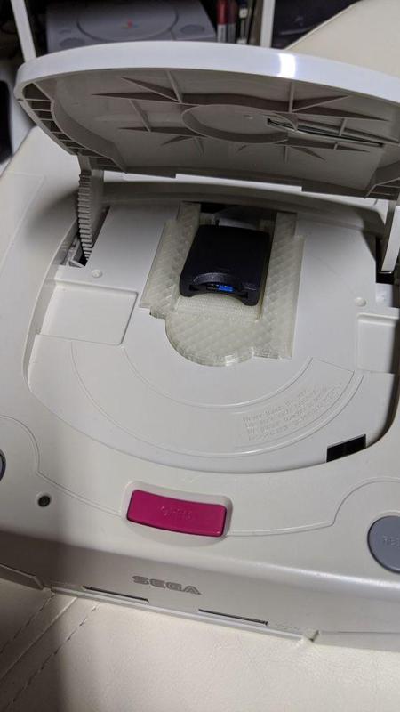 ***OLD*** Sega Saturn ODE cover tray (poor man's version)