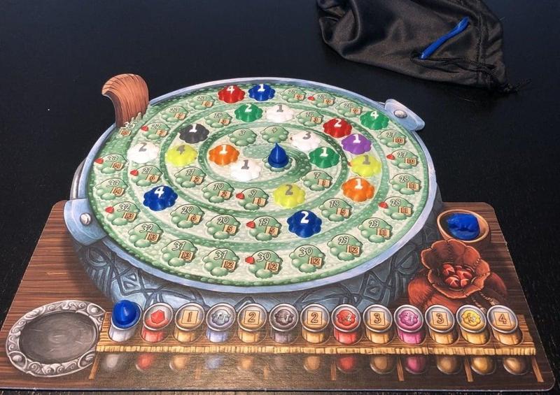 Quacks of Quedlinburg 3D tokens