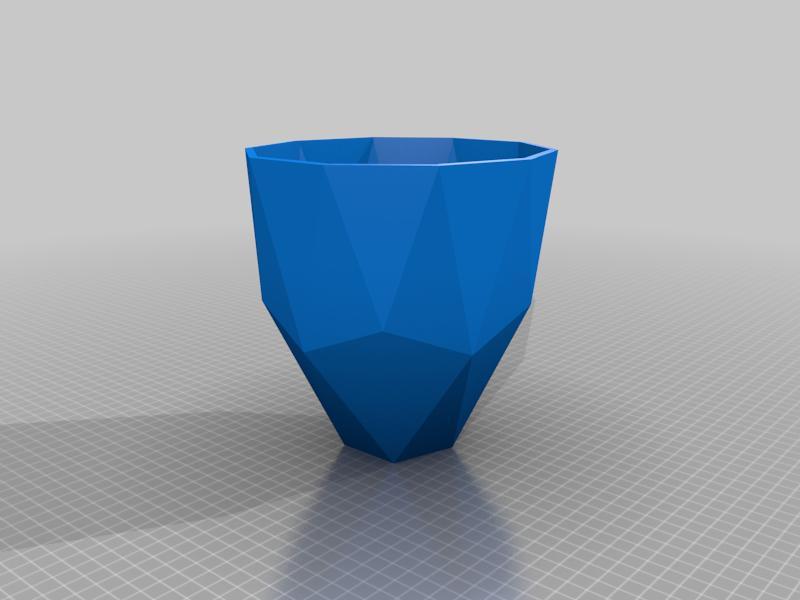 Lampshade - restructured for my "screw-on" shade lamp.