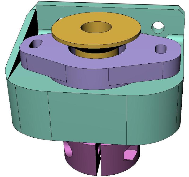 Z Axis Rod Stabilizer 608 Bearing - 2 Way Adjustable Ender 3 