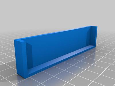 Medicine Cabinet glass shelves bracket support