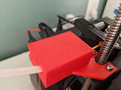 Filament Runout Sensor Microswitch Enclosure and Guide