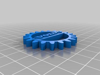Gears for keychain