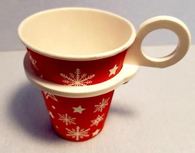 Paper Coffee Cup Handle