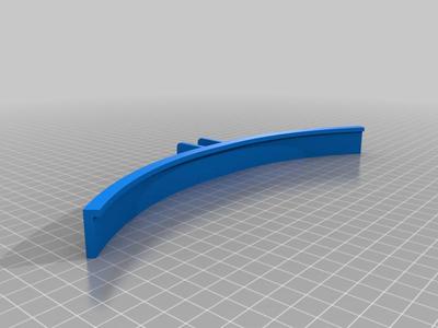 Curved LED panel