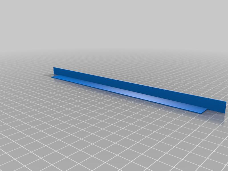 Ender 3 Heated bed LED strip mount