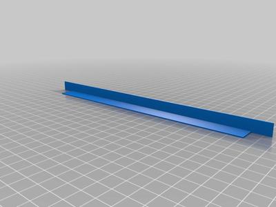 Ender 3 Heated bed LED strip mount