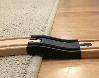Slight Incline for Wooden Train Track