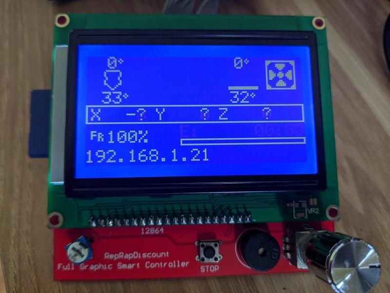 RepRapDiscount FULL GRAPHIC Smart Controller Contrast Fix