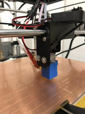 Tronxy X5 PL-08N touch sensor mount