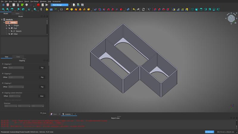 Simple modular drawer organizer