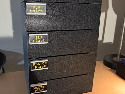 SlimShield V2-Closed Filament Box /Fits Most Racks