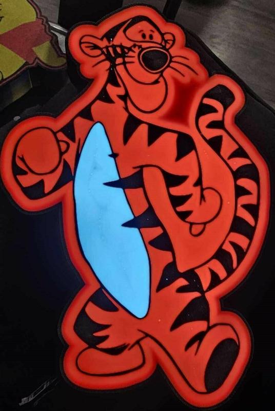 Tigger Light Box. Winnie the pooh and friends