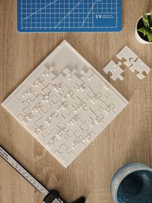 Puzzle for the blinds (Braille alphabet)