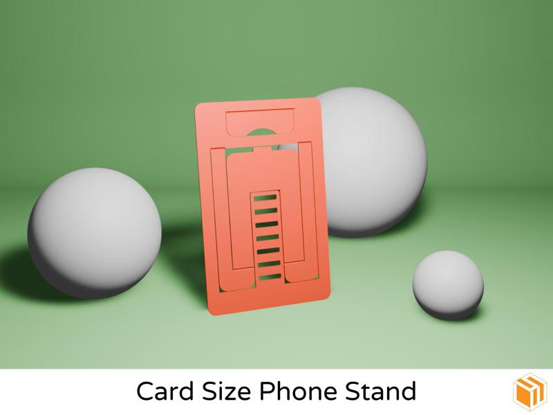 Card Size Phone Stand