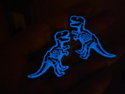 Halloween T-Rex Earrings