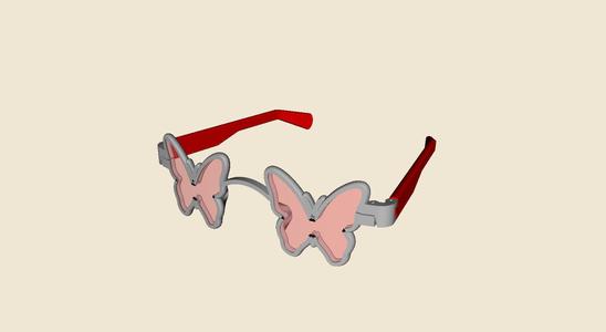 Sunglasses EyeGlasses Butterfly design