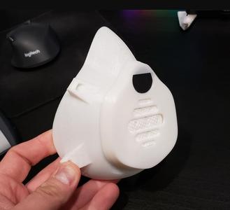 COVID-19 MASK (added exhale valved vent)