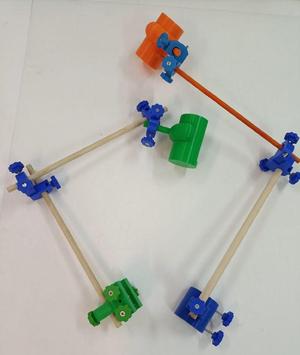 Soporte adaptado para micrófono para silla de ruedas