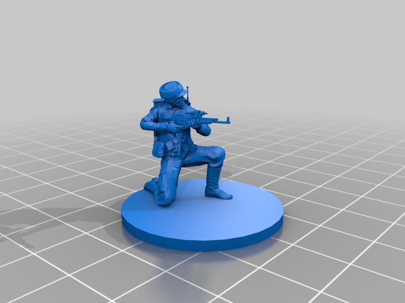 Rebel Endor Commando Nik Sant - Star Wars RPG