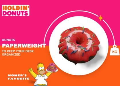 Donuts Paper Weight