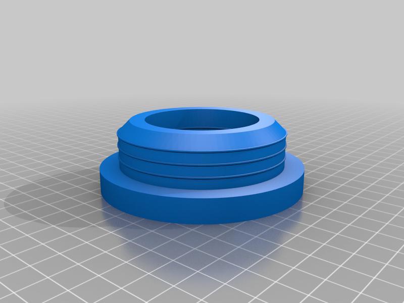 Wastewater pipe adapter 50/73