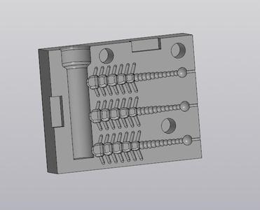 SP Nayada 35 mm fishing lure mold