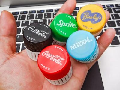 Mini Container with PET Bottle Cap Size