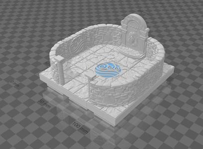 Basic Water Shrine (Dungeon Blocks compatible)