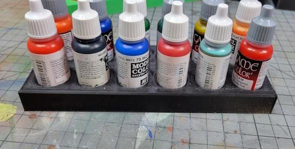 Paint Bottle Organizing Trays