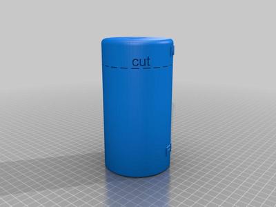 CYLINDER PIGGY BOX + PEN BOX