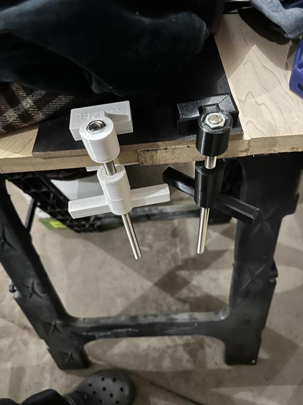 Clamp for 3/8 inch rod