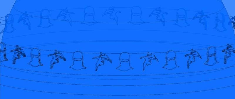 Bottle Bong "Confucius"