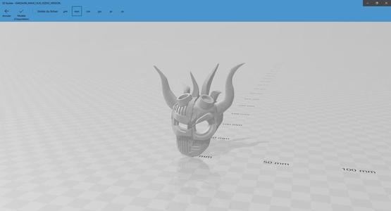 Kanohi Olisi, Great Mask of Alternate Futures (Idzeïd version)