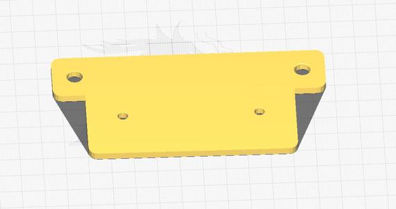 Suzuki GS 500 Reflector holder license plate