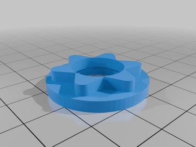 6 point star blade adapter