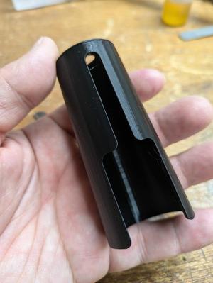 Bass clarinet mouthpiece cap