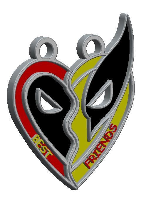 Keychain poolverine love