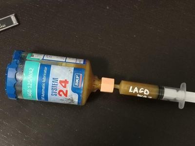 BSPT R1/4 to luer lock adaptor