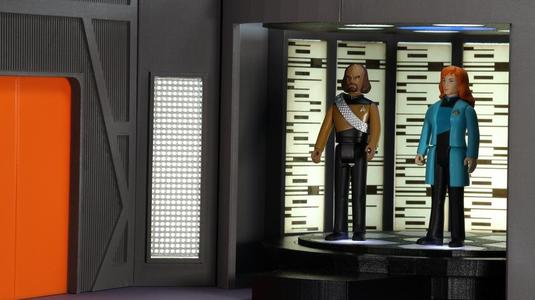 Star Trek: The Next Generation transporter room diorama