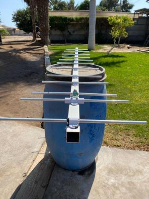 432 UHF Yagi DIY supports