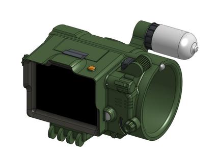 Pip-boy 3000 MK IV but in 1 part