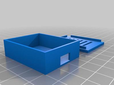 ESP32 Case / box - Cover with striped holes