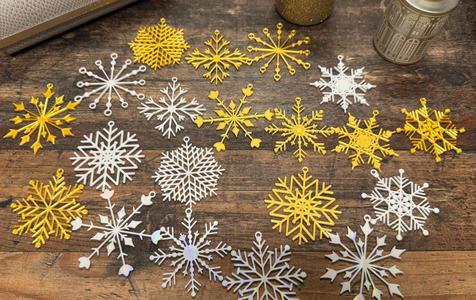 Christmas Snowflake Hanging Ornaments
