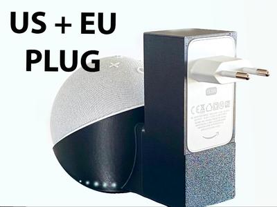 Amazon Echo Dot 5. Generation Wall Plug Mount