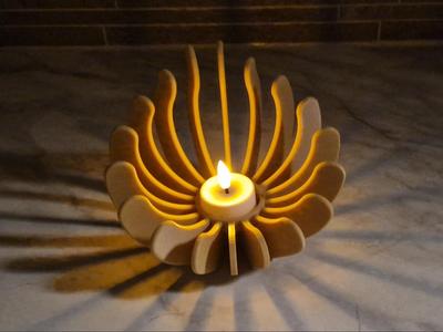 Tealight "wave" by Benkku83