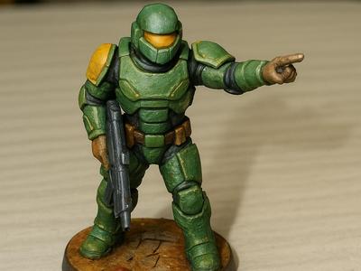 figurine miniature halo 3