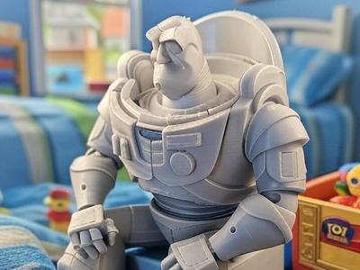 Buzz Lightyear seated