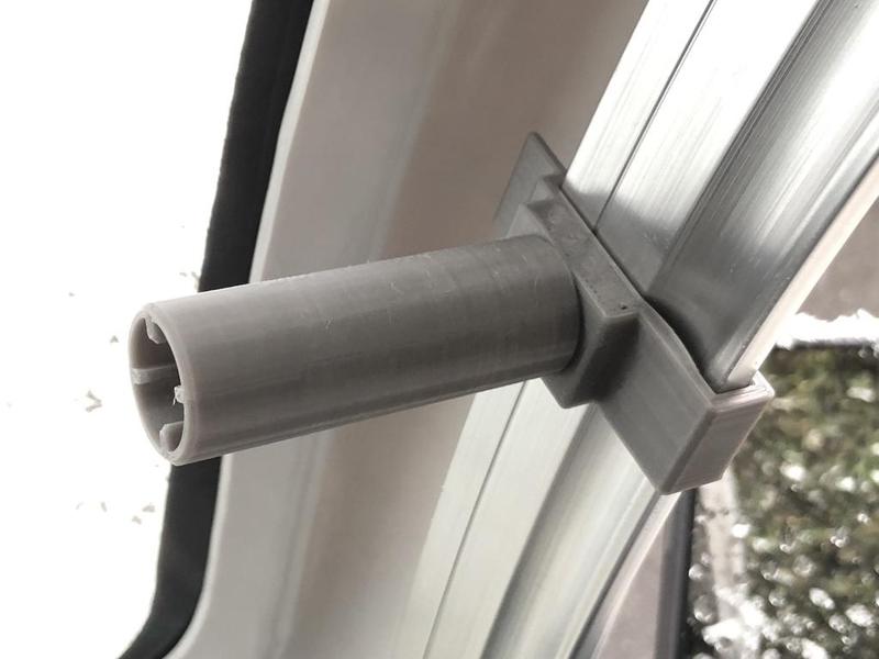 22mm Pipe With Aluminum Frame Clip